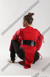 KATERINA NINJA KNEELING POSE 2